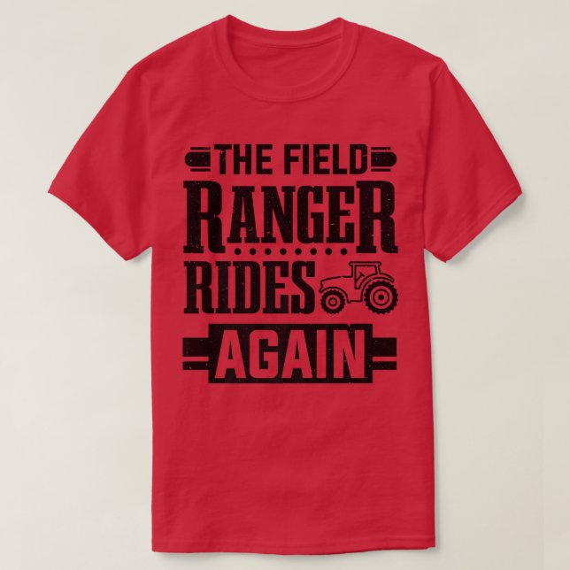 T-shirt Traverseur d'agriculture agricole Le Ranger d'élev (Design devant)
