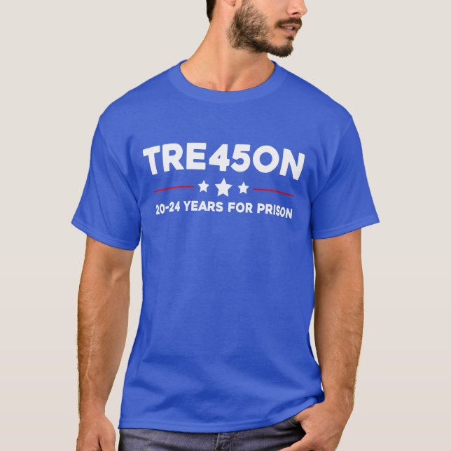 T-shirt TRE45ON Pour Prison 2024 (Devant)