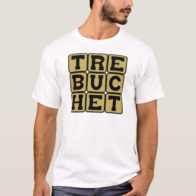 T-shirt Trébuchet, Arme de Catapulte (Devant)