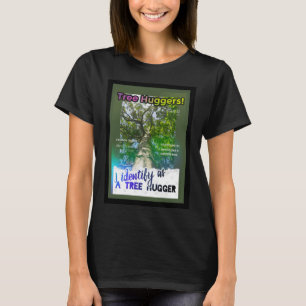 T-shirt Tree Huggers Extraordinaire. Couverture de zine
