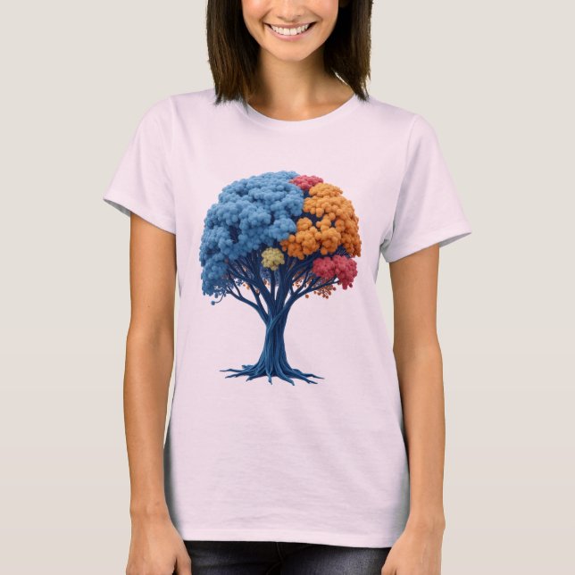 T-shirt Tree Of Knowledge  (Devant)
