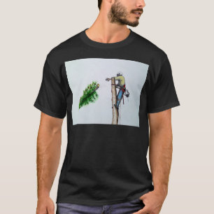 T-shirt Tree Surgeon Arborist at work present