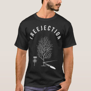 T-shirt Treejection Disk Golf Funny Sports Cadeau
