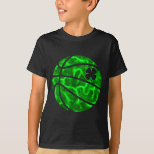 T-shirt Trèfle Chanceux de Basketball Trèfle Irlandais St