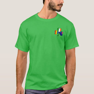 T-shirt Trèfle de la fierté gay Australie Irlande
