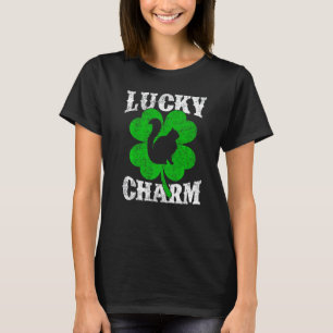 T-shirt Trèfle drôle Charme Chanceux Chat Himalayen St Pat