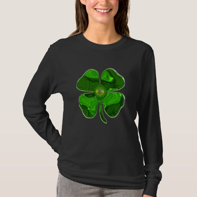 T-shirt Trèfle personnalisable (Devant)