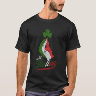 T-shirt Trèfles irlandais drôles toujours à la main Saint-