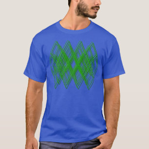 T-shirt treillis d'émeraude
