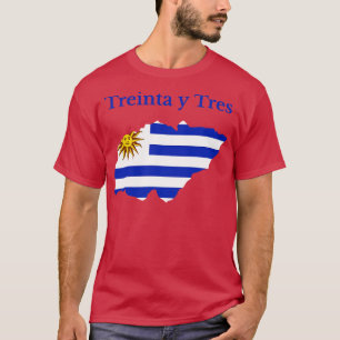 T-shirt Treinta y Tres Département Uruguay
