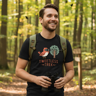 T-shirt Trek sans gazouillis – Création drôle d'observatio