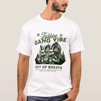 T-shirt Trekking Gang Vibe - Hors souffle