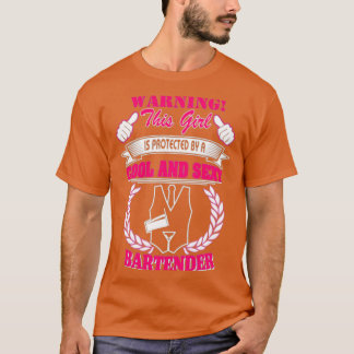 T-shirt Trending Funny Girl Love Bartender