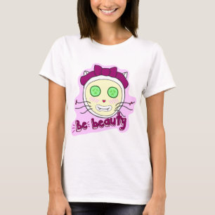 T-Shirt. Trendy angepasste Lächelnde glückliche Ka T-Shirt