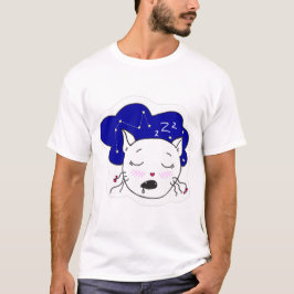 T-Shirt. Trendy angepasste rutschende glückliche K T-Shirt