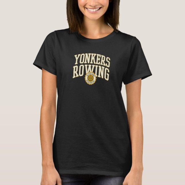 T-shirt Trendy Classic Centered Yonkers Rowing (Devant)