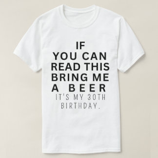 T-shirt Trente ans Anniversaire Personnalisé Dressage Blag