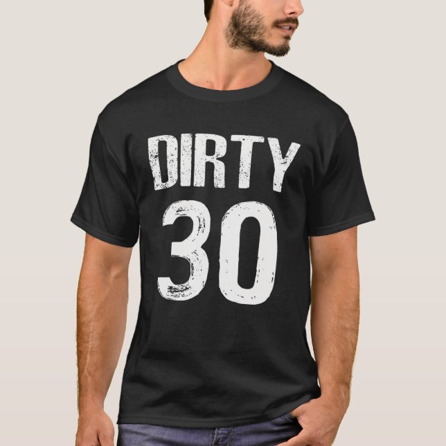 T-shirt Trente-Trente 30E Anniversaire Rétro (Devant)