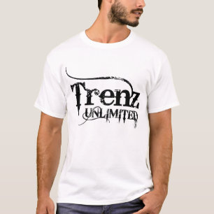 T-shirt Trenz Unltd. Pièce en t blanche