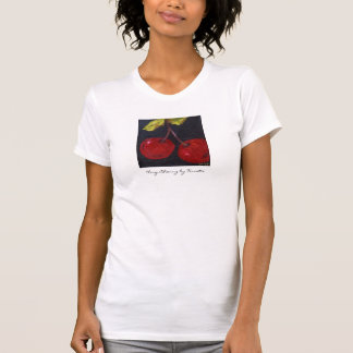 T-shirt Très chemise de nuit de coutume de cerise