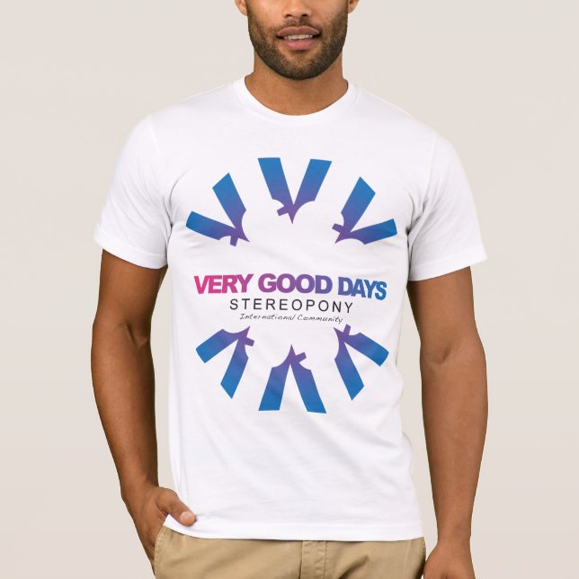 T-shirt Très chemise de Stereopony de beaux jours (Devant)