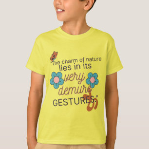 T-shirt Très Démur Gestes-Gen Z 2026, Enfants Jaunes Basiq