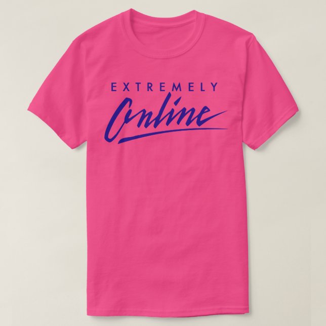 T-shirt Très en ligne (Design devant)