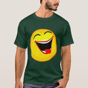 T-shirt Très mignon et très heureux Emoticon / Emoji