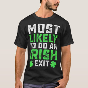 T-shirt Très Probable de faire une sortie irlandaise St Pa