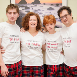 T-shirt Très susceptible de faire cuire des biscuits Noël 