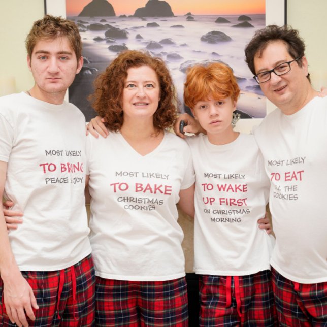 T-shirt Très susceptible de faire cuire des biscuits Noël  (Créateur téléchargé)