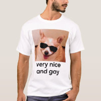 Très Sympa Et Gay Drôle Verres Chien Mème