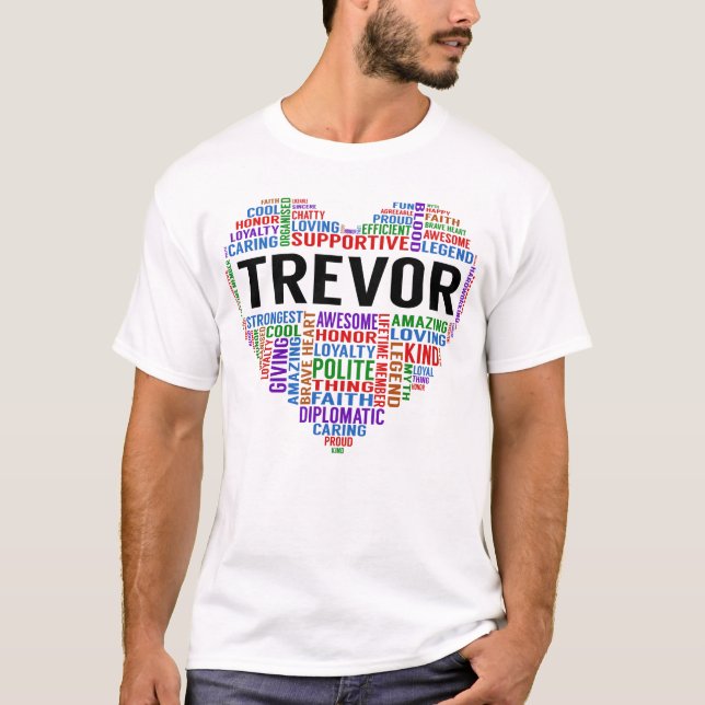 T-shirt TREVOR Legend Heart (Devant)