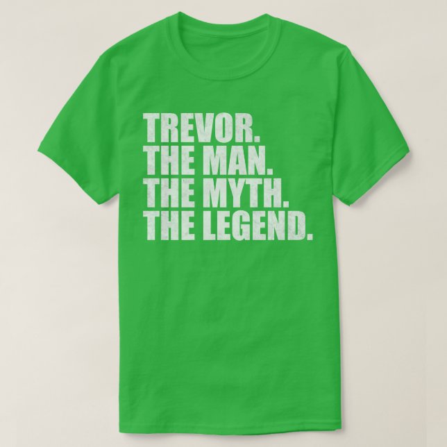T-shirt TrevorTrevor Nom Trevor prénom (Design devant)