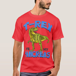 T-shirt TRex Ate My Pancreas Drôle Diabète