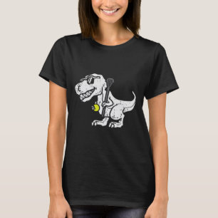 T-shirt Trex Dinosaur Lacrosse Funny Lecteur Laxie Goalie 