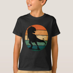 T-shirt TREX Dinosaur VS Maison Chat Vintage