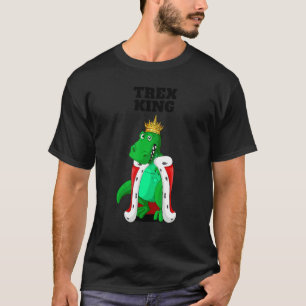 T-shirt Trex King Boys Rex Dinosaur Mens Tyrannosaurus 1