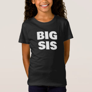 T-shirt Tri-Blend à lettres grasses pour grande sœ