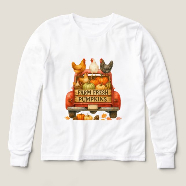 T-Shirt Tri Blend - Automne Enfants Sweatshirts (Motif recto)