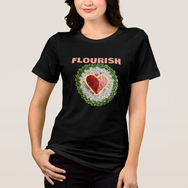 T-Shirt Tri-Blend Shirt (Vorderseite)