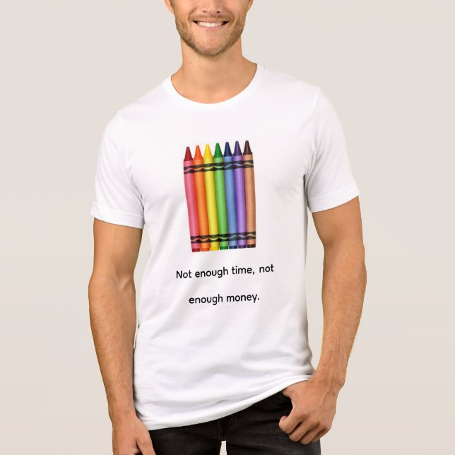 T-Shirt Tri-Blend Shirt (Vorderseite)