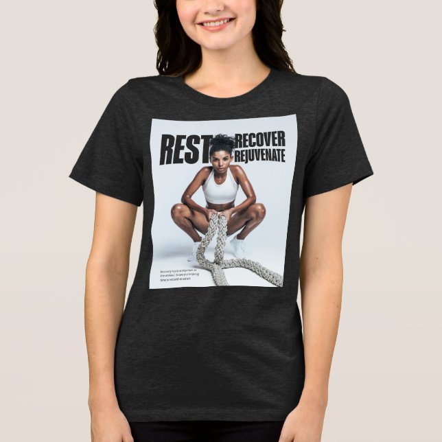 T-Shirt Tri-Blend Shirt (Vorderseite)