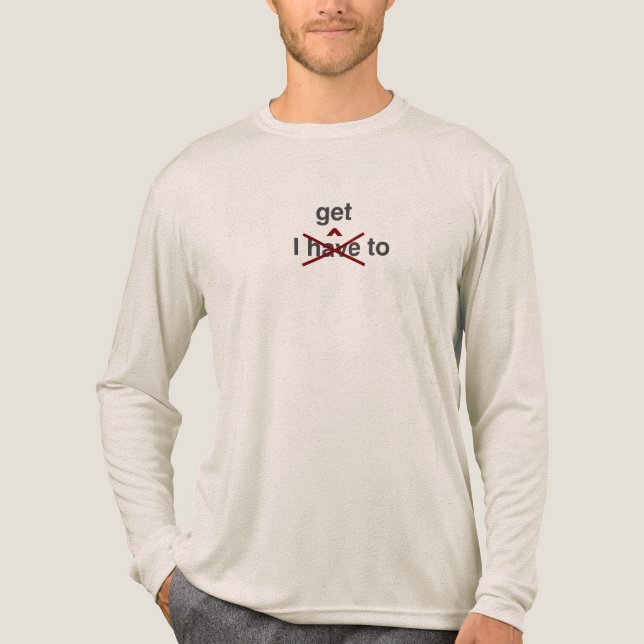 T-Shirt Tri-Blend Shirt (Vorderseite)