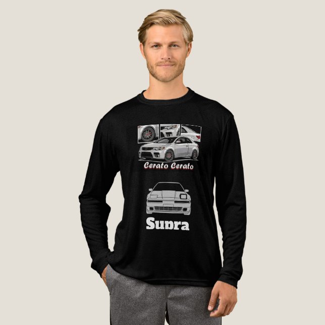 T-Shirt Tri-Blend Shirt (Volle Vorderseite)