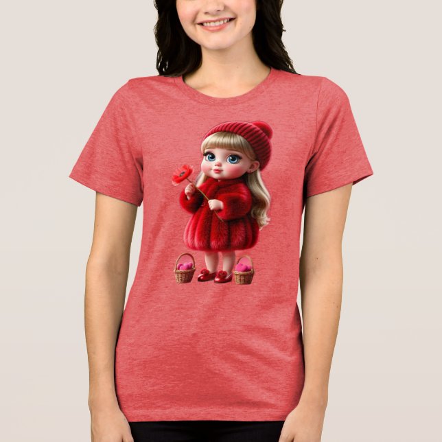 T-Shirt Tri-Blend Shirt (Vorderseite)