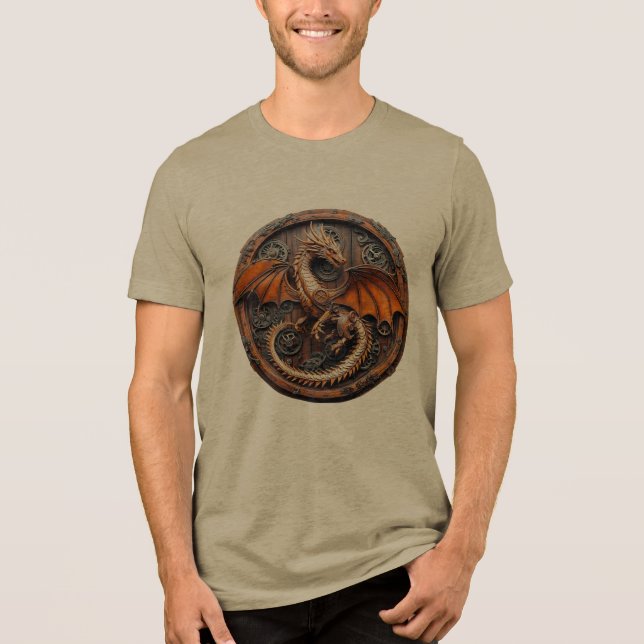 T-Shirt Tri-Blend Shirt (Vorderseite)