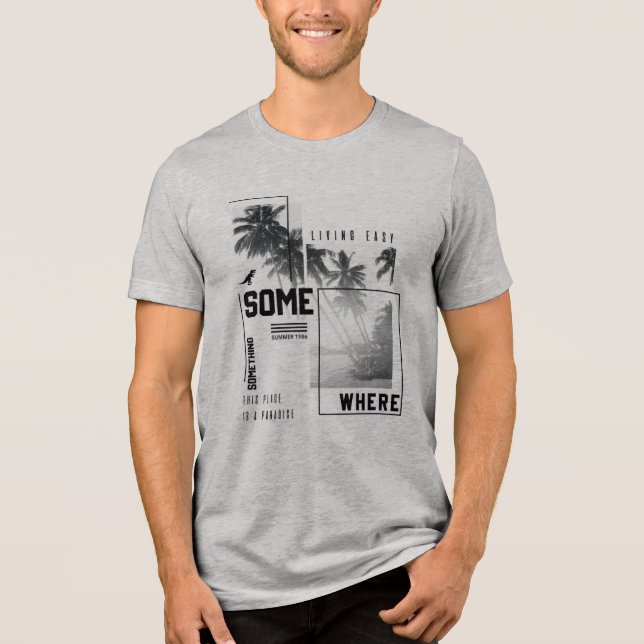 T-Shirt Tri-Blend Shirt (Vorderseite)