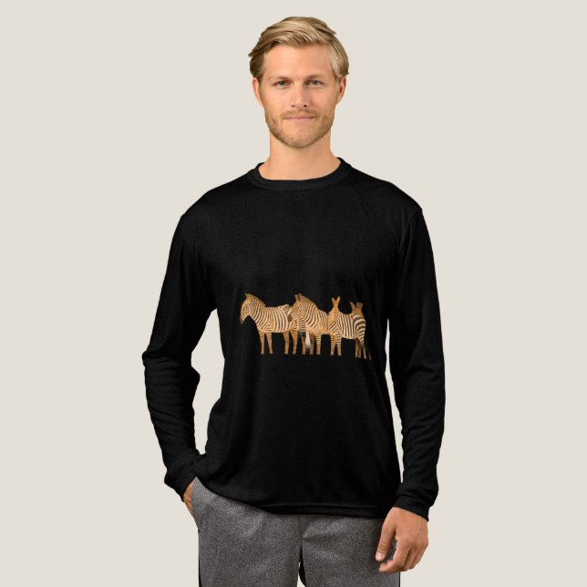 T-Shirt  Tri-Blend Shirt (Volle Vorderseite)