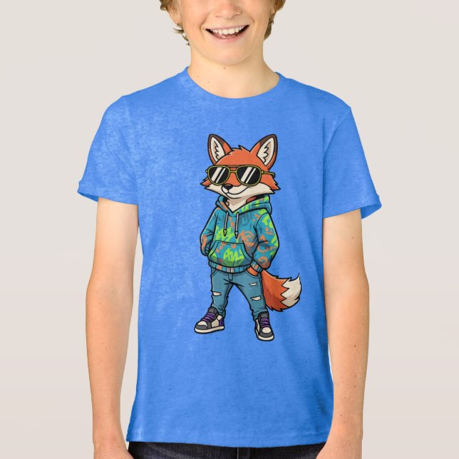 T-Shirt Tri-Blend Shirt (Vorderseite)